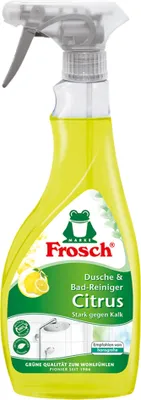 Obrázek produktu pro Frosch Citrusový čistič sprchy a vany Citron proti vodnímu kameni 500 ml