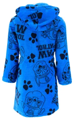 Produktbild von Paw Patrol Jungen Bademantel Kinder Morgenmantel Marshall    , Farbe:Blau, Größe:98