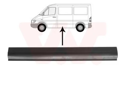 Produktbild von VAN WEZEL Seitenwand Reparaturblech passend für MERCEDES-BENZ SPRINTER 3-t Kasten (903) SPRINTER 3-t Bus (903) SPRINTER 2-t Kasten (901, 902) für VW