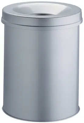 Produktbild von DURABLE Papierkorb SAFE rund 30 Liter grau