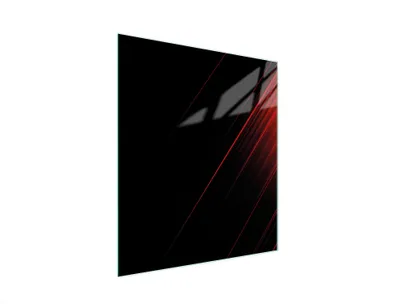Produktbild von Glasschneidebrett 45x52 Schwarz