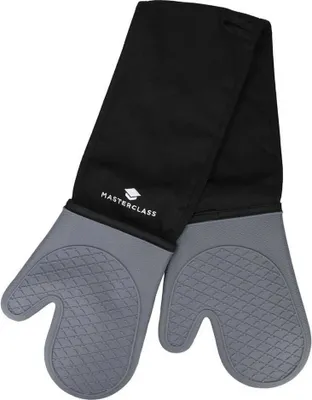 Immagine prodotto di Masterclass Mcdbsilglovegry Guanto da forno nero nero taglia unica