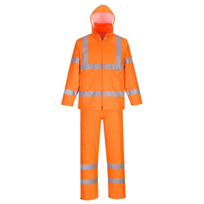Immagine prodotto di Portwest H448 Tuta antipioggia ad alta visibilità facilmente stivabile arancione taglia XXXL