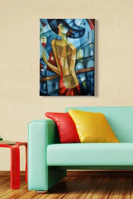 Obrázek produktu pro Wallity, Kanvas- TCR1293, Barevné, Výtisky na plátno, 50 x 70 cm, 100% plátno