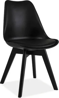 Produktbild von Esszimmerstuhl Küchenstuhl Set Kris II schwarz 4er Set