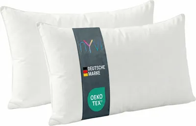 Produktbild von NYVI Kopfkissen NYVICloud - Schlafkissen Kissenfüllung - waschbar, für Allergiker geeignet, - Bettkissen für alle Schlaftypen - Auch als Dekokissen nutzbar