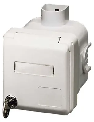 Productafbeelding van Mennekes 4246 - 5-polig - Grijs - IP44 - 400 V - 16 A - 50/60 Hz