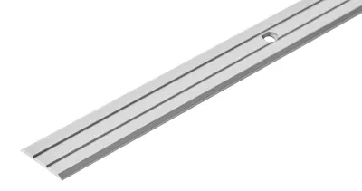 Zdjęcie produktu dla Profil progowy płaski aluminiowy 25mm Cezar Srebrny Mat 2m