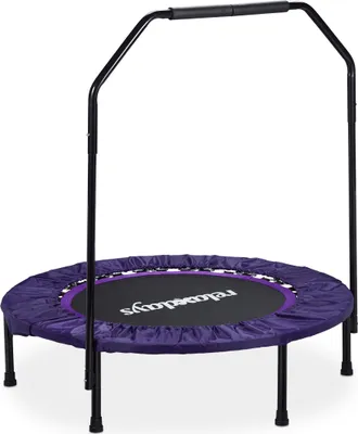 Obrázok produktu pre relaxdays 10020802_0 relaxdays   Fitnesstrampolin blau 102,0 cm