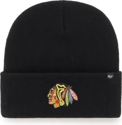 Produktbild von 47 Brand NHL Chicago Blackhawks Haymaker '47 CUFF KNIT Schwarz