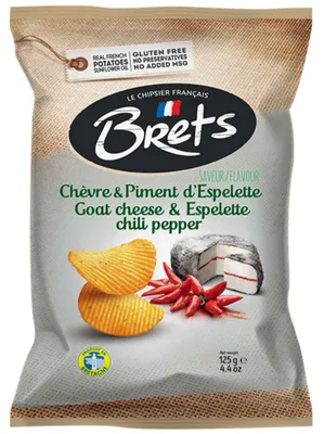 Produktbild von Brets Goat Cheese & Espelette Chilli Pepper 125g