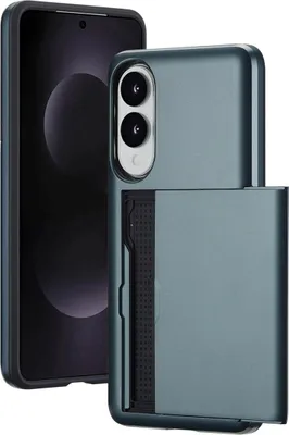 Zdjęcie produktu dla imoshion Backcover z uchwytem na kartę do Samsung Galaxy S25 Edge - ciemnoniebieski