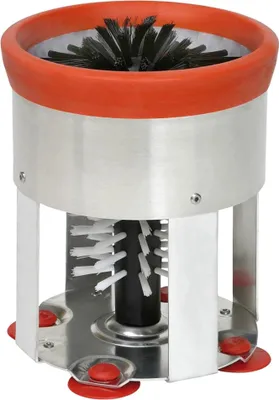 Produktbild von Gläserspülbürste, Gläserspülgerät - Alu Durchfluter, 25 cm