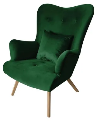 Produktbild von MIRJAN24 Sessel Zawil, Vintage Relaxsessel, Polstersessel, Wohnzimmersessel vom Hersteller (Farbe: Magic Velvet 2225)