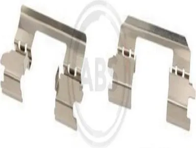 Produktbild von 4x A.B.S. 1736Q Zubehörsatz Scheibenbremsbelag Vorne für NISSAN Qashqai / Qashqai +2 I (J10, NJ10) X-TRAIL (T31) Qashqai / Qashqai+2 I Van