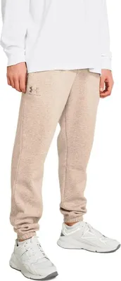 Productafbeelding van Under Armour Essential Fleece Joggingbroek, beige, maat M / Regular, voor heren, kleur beige, maat M