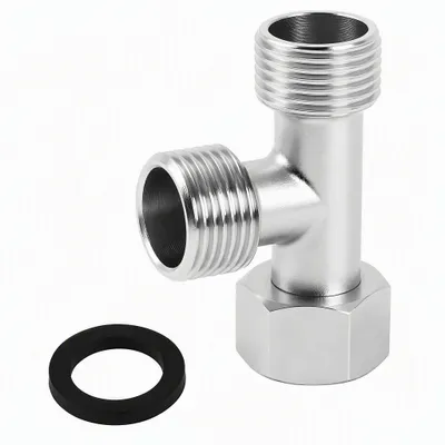 T-Verbinder 3/8 Zoll aus Kupfer für Sanitärinstallationen