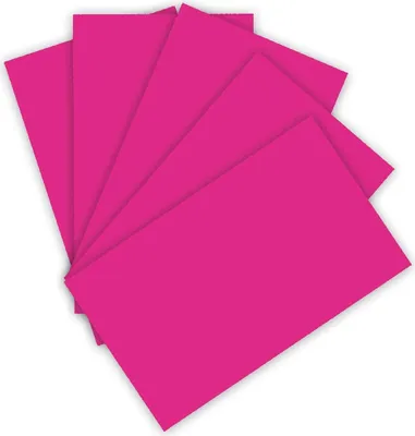 Produktbild von folia Tonpapier DIN A3 130 g/qm pink 50 Blatt