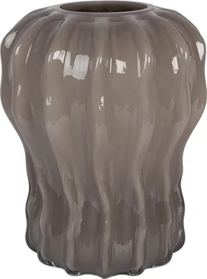 Produktbild von Clayre & Eef Vase Ø 19x25 cm Grau Glas