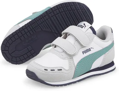 Produktbild von PUMA Cabana Racer SL 20 V Inf Kinder Sneaker Turnschuhe 383731 Hellgrau, Schuhgröße:23 EU