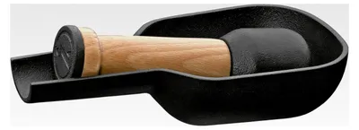 Produktbild von Gewürzmörser aus Gusseisen schwarz Einheitsgröße
