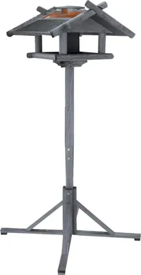 Produktbild von KYNAST Vogelhaus mit Kupferdach 155x49x50 cm grau 774-72035g