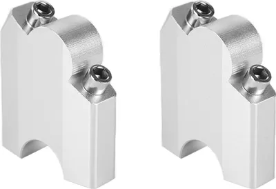 Image de 2 pièces pinces de montage pour guidon, alliage d'aluminium, remplacement pour Yamaha XT1200Z Super Tenere 2010-2014