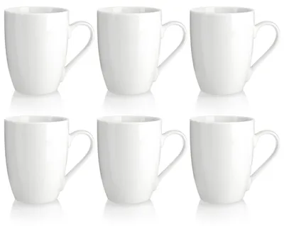 Immagine prodotto di Omgoods - Set di 6 tazze da caffè in Vetroceramica da 350 ml con manico