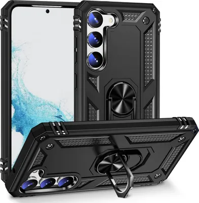Produktbild von Hülle für Samsung Galaxy S22+ 5G Schwarz Robust