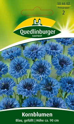 Produktbild von Kornblume Blau gefüllt | Kornblumensamen von Quedlinburger