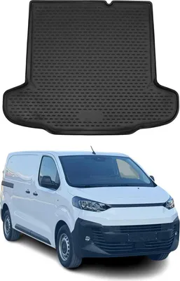 Produktbild von 2016-2025 Fiat Scudo Fußmatten TPE Schwarz 2 tlg