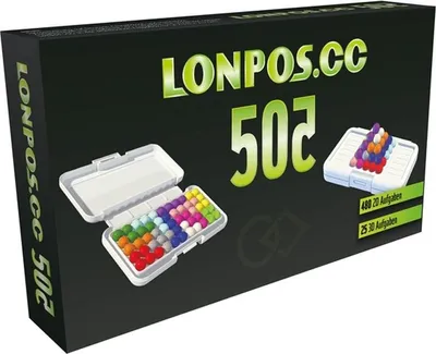 Produktbild von HCM56116 - LONPOS - 505, Murmelspiel, 1 Spieler, ab 6 Jahren (DE-Ausgabe)