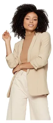 Zdjęcie produktu dla Damski blezer PCBOSELLA Regular Fit 17090996 White Pepper, L