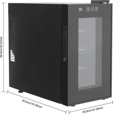Produktbild von Reptilien Inkubator - 23 l Brutgerät für Reptilieneier - Konstante Temperatur und Luftfeuchtigkeit - Intelligente Steuerung - 55 W Netzbetrieb - Dunkelgrau