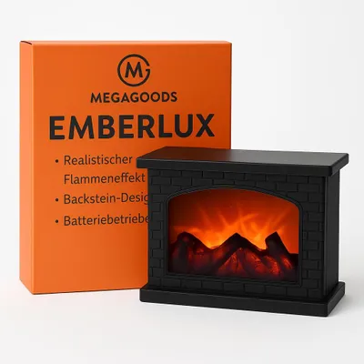 Produktbild von Kamin Flammenlicht LED Lampe Holzkohle Feuerstelle Batterie DE.