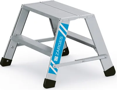 Produktbild von Zarges klappbares Arbeitspodest Seventec BP (2 x 2 Stufen, beidseitig begehbar)