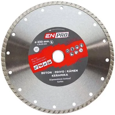 Produktbild von Diamantscheibe turbo Ø 230 x 1,8 x 22,3 mm, ENPRO
