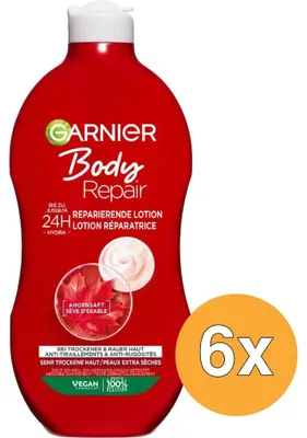 Productafbeelding van 6x Garnier Body Repair Herstellende Bodylotion (400 ml)