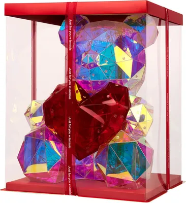 Immagine prodotto di Lemisie Orsetto con Cuore – Regalo per San Valentino, Festa della Donna, Festa della Mamma, Compleanno o Natale, lampada LED in confezione regalo