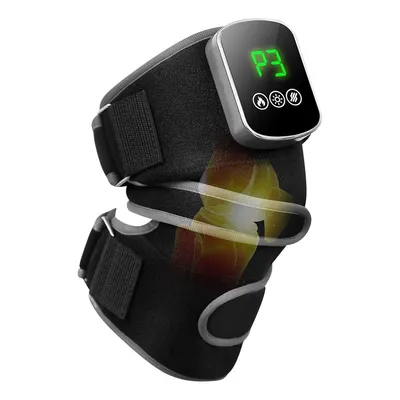 Produktbild von Kniebandage,Kniemassagegerät (Wärme+Rotlicht),3 Vibrationsstufen,3 Wärmestufen,Muskelentspannung,Gelenkpflege,Schmerzlinderung,ideal für aktive Männer