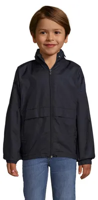 Produktbild von SOLS - "Surf" Windjacke für Kinder LT3074 (128) (Marineblau)