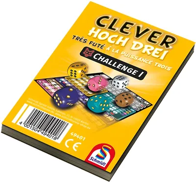Produktbild von Clever hoch Drei, Challenge Block, 12 Stück