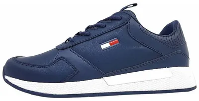Imagen del producto de Zapatillas deportivas Tommy Hilfiger Tommy Jeans Flex Runner para hombre, de cordones, color azul, para uso casual