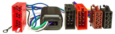 Radio-Adapter Aktivsystem 4x100W Mini-ISO auf ISO Audi A2-A8