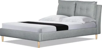 Produktbild von Design Leder Bett Modernes Hotel Gestell Luxus Schlaf Zimmer Doppel  Betten Ehe