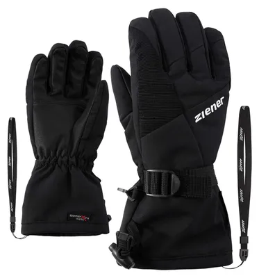 Produktbild von Ziener Kinder LANI Ski-Handschuhe/Wintersport | wasserdicht atmungsaktiv, Black,