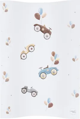 Obrázek produktu pro Ceba Baby Přebalovací podložka měkká COSY 50x70 cm - Retro Cars