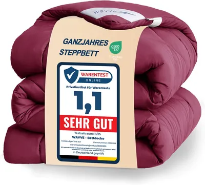 Image de Couette en microfibre pour toutes saisons, 135 x 200 cm