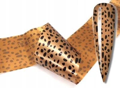 Produktbild von Transferfolie 10Cmx4Cm Leopardenflecken-Aufpatches