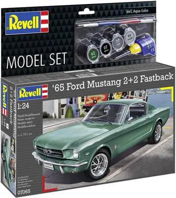 Immagine prodotto di Revell Model Set 1965 Ford Mustang 2+2 Fastback 1:24